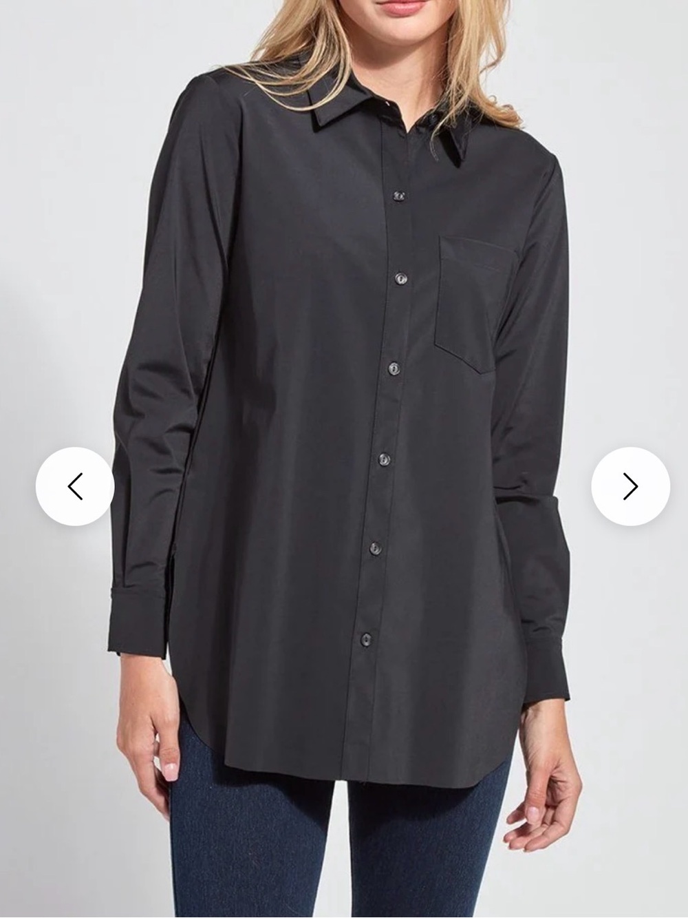 Lysse- Schiffer Women’s button down black